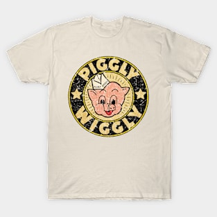 VINTAGE BLACK PIGGLY WIGGLY T-Shirt